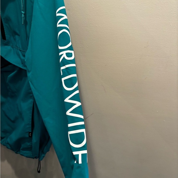 HUF Aqua Half-Zip Jacket size small men’s lightweight fall - Picture 11 of 16